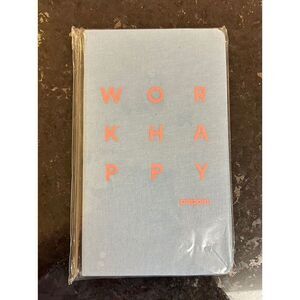 Poppin Work Happy Hard Cover Journal 5 x 8 1/4 New - Coast
